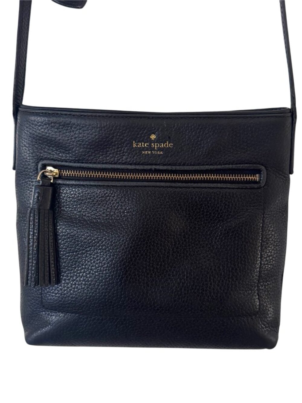 Kate Spade New York Chester Street Dessi Crossbody Bag in Back Pebbled Leather
